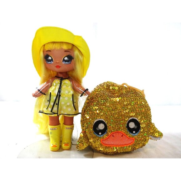 NaNaNa Surprise Daria Duckie Cute Duck Girl Doll Fashion Doll with Purse - Picture 1 of 9